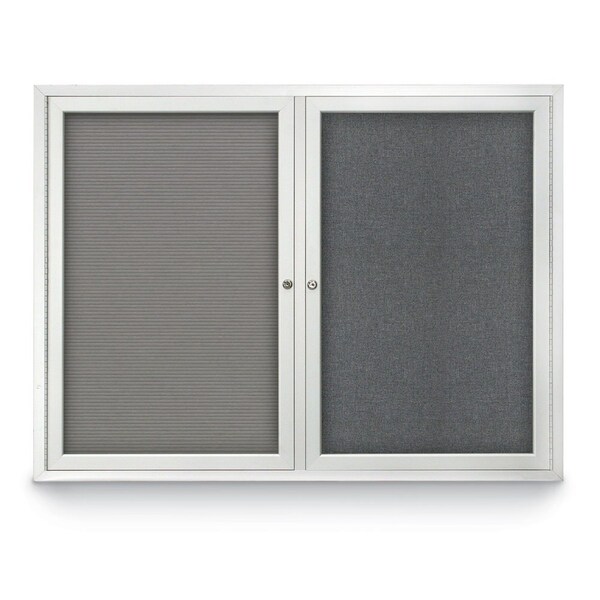 Corkboard, Pearl /Bronze, 60" x 36"
